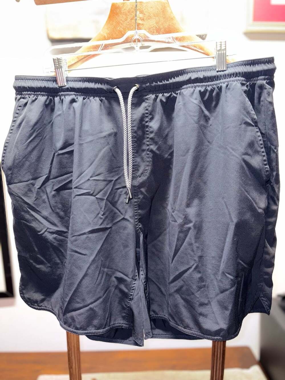 Rhoback Performance Shorts Size 3XL Black Drawstring Athletic